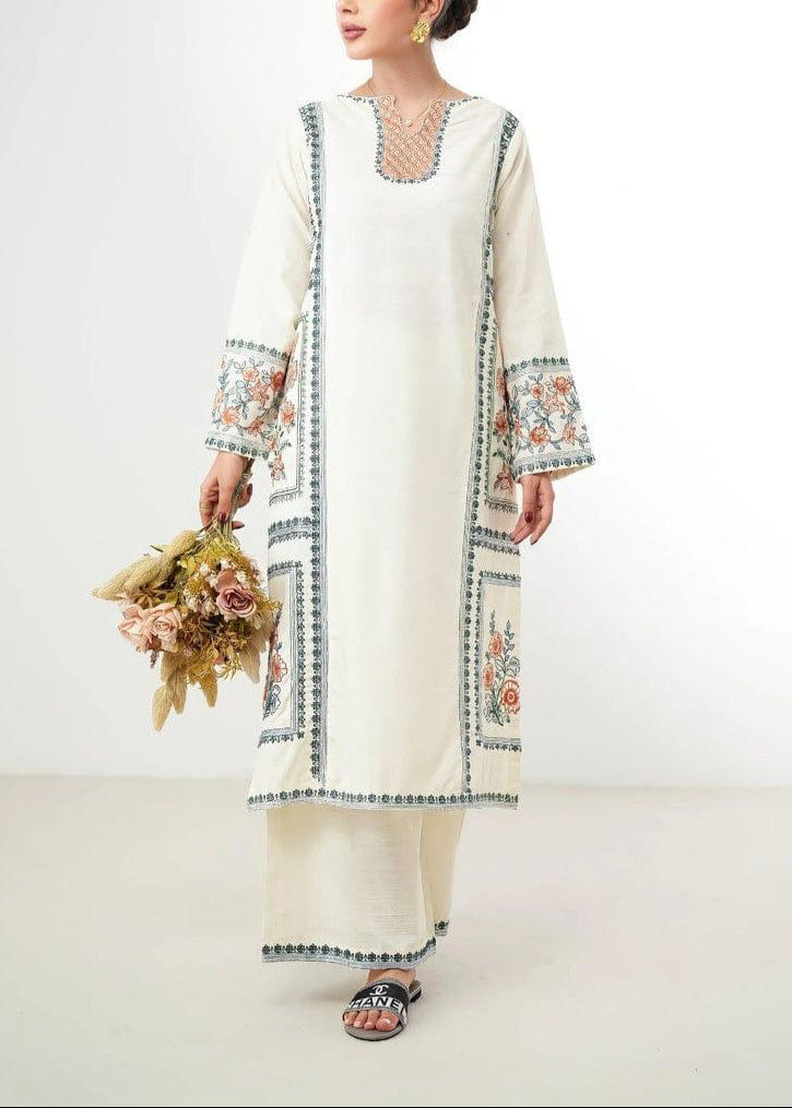 Grace S874-Embroidered 2PC Lawn Dress.