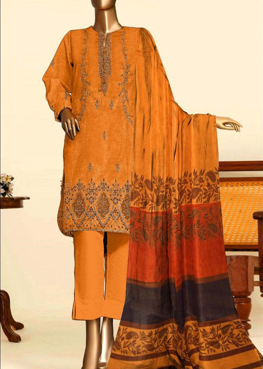 Grace S830-Embroidered 3PC Lawn with Printed Munar Dupatta.