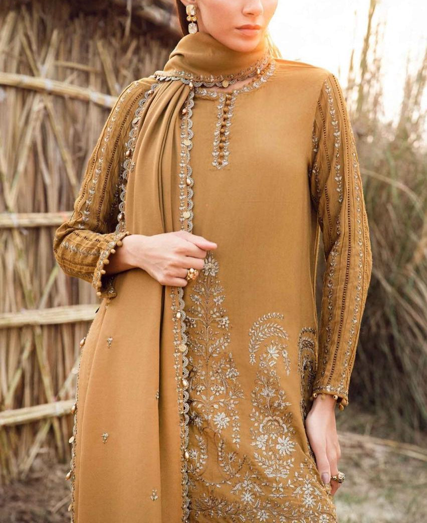 Grace S959-Embroidered 3PC Lawn Dress With Embroidered Lawn Dupatta.