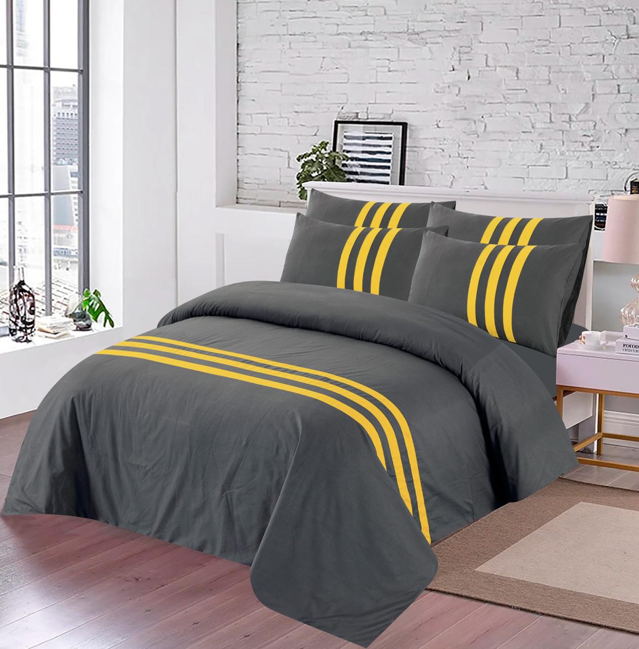 D982-Printed 3PC Duvet Cover Set .