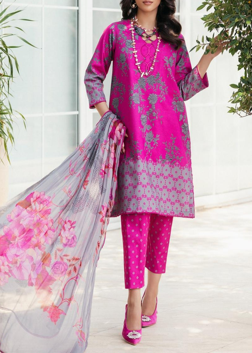 Grace S920-Digital Printed 3pc Lawn Dress with Digital Printed Lawn Dupatta.