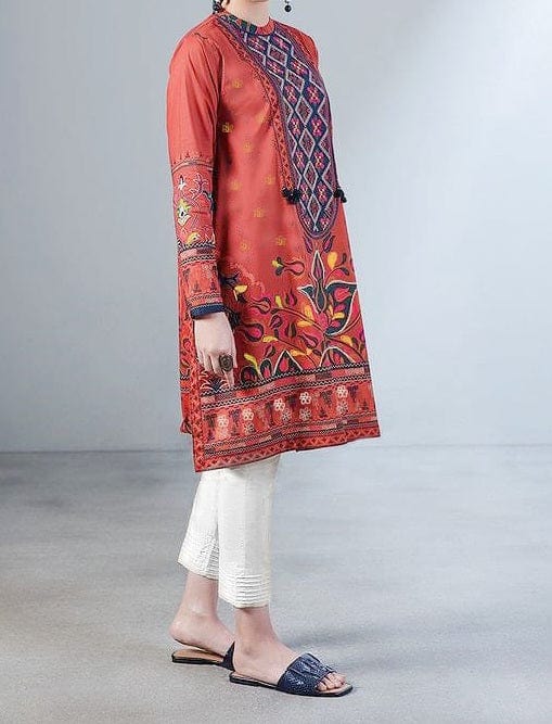 Grace W148- Embroidered 2pc linen dress shirt & trouser.