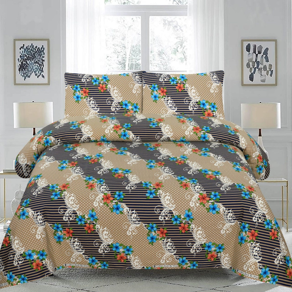 Carob D707 - Bed Sheet Set